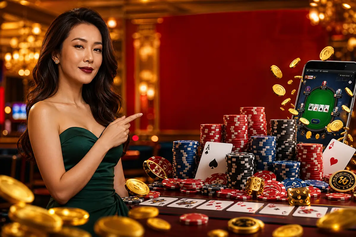 cucu100 Casino meja live dealer baccarat